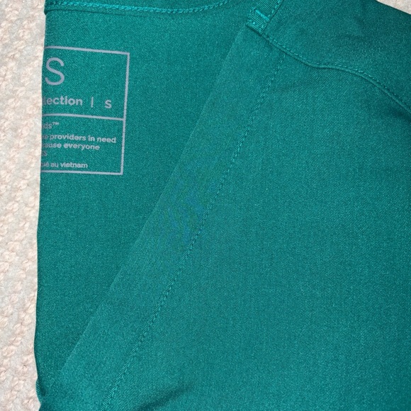 figs Set Zamora jogger scrub pants Sz Medium Petite Catarina Top Sz Small Green - Picture 2 of 3